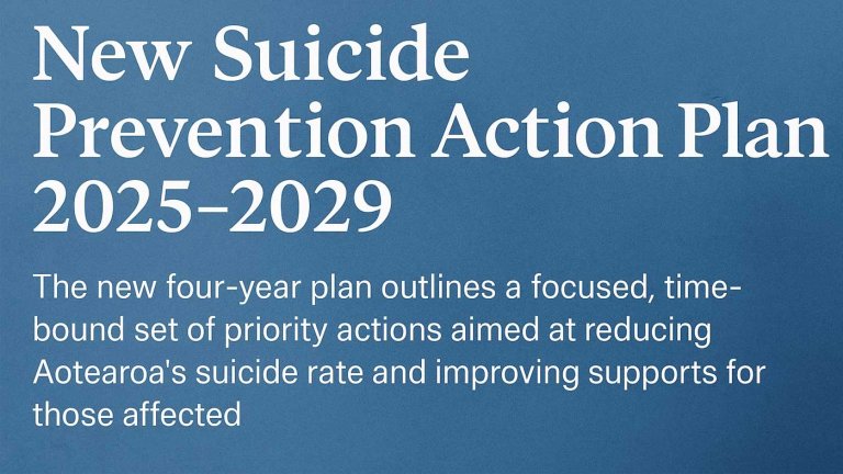 New Zealand Launches Suicide Prevention Action Plan 2025–2029